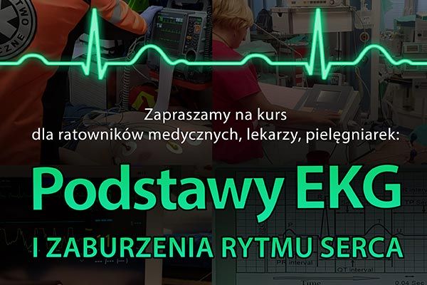 Kurs Podstawy EKG i zaburzenia rytmu serca - TRS Artur Mądracki