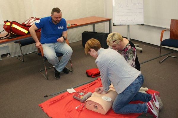 Szkolenie z pierwszej pomocy w firmie USP - TRS Artur Mądracki