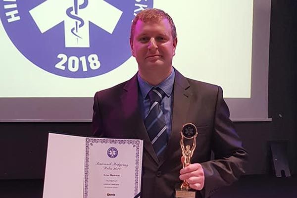 Ratownik Medyczny Roku 2018 - TRS Artur Mądracki